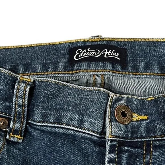 Edison Atlas Athletic Jeans Size 36x34 - Picture 5 of 6